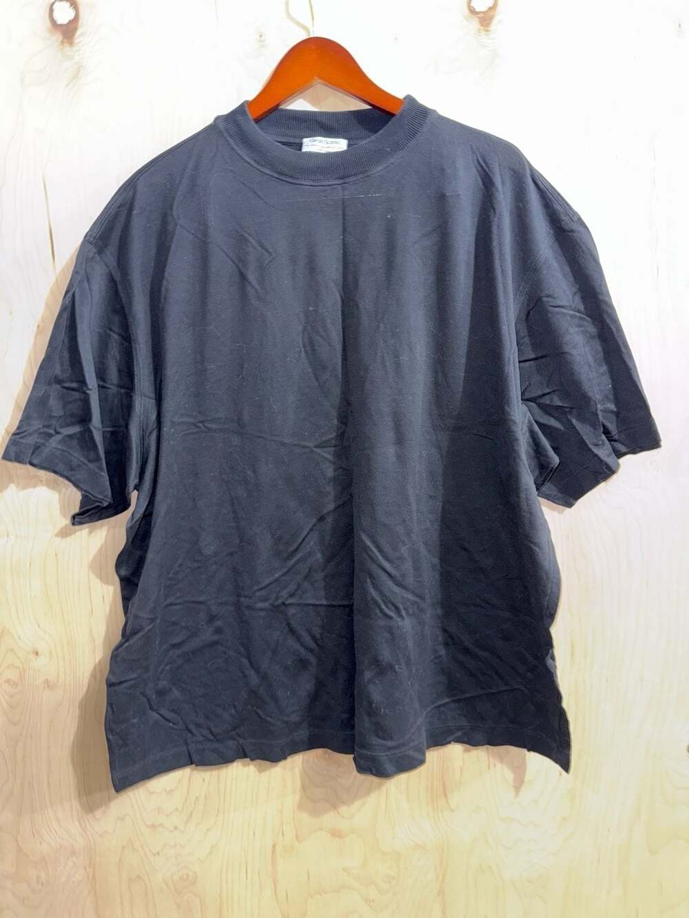 Gran Sasso for Rochester Special Man Vintage Black Cotton T-Shirt Made in Italy